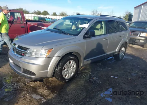2017 Dodge Journey Se z USA, uszkodzony, nr VIN 3C4PDCAB5HT601794